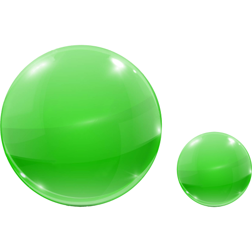EM Schweiz Glaskugel grün