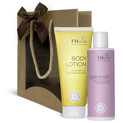 Geschenkset EMsana Dusch-Gel / Bodylotion