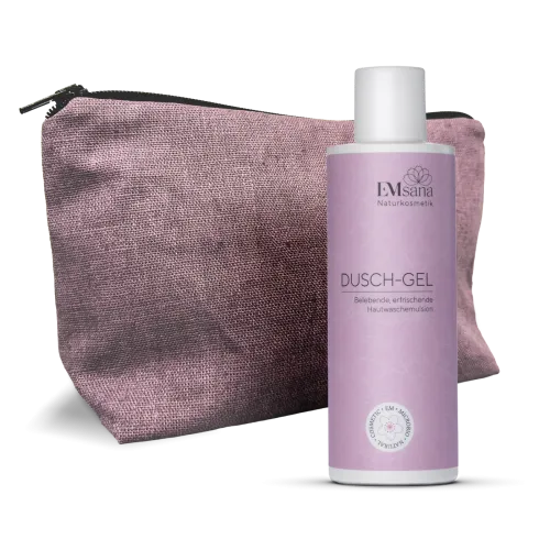 Geschenkset EMsana Necessaire / Dusch-Gel