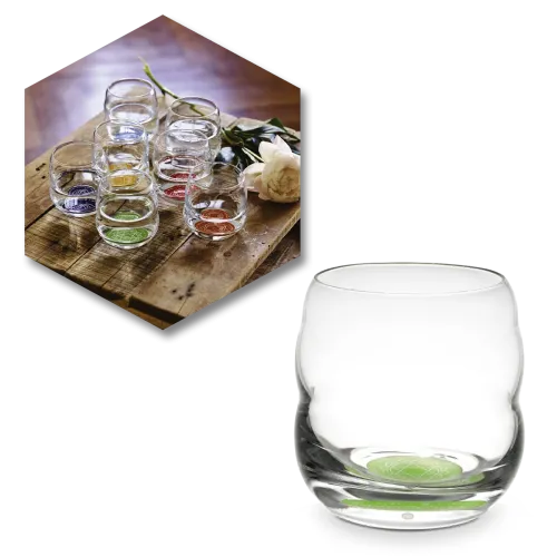 Gläser-Set Mythos Chakra Affirmation