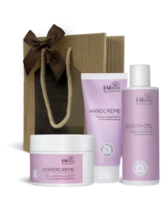 Geschenkset EMsana Dusch-Gel / Körpercreme / Handcreme