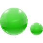 EM Schweiz Glaskugel grün thumbnail