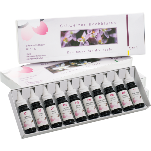 Phytodor Bachblüten-Set 10ml Violettglas