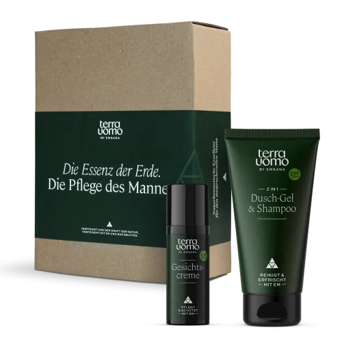 Geschenkset terra uomo Dusch-Gel & Shampoo / Gesichtscreme