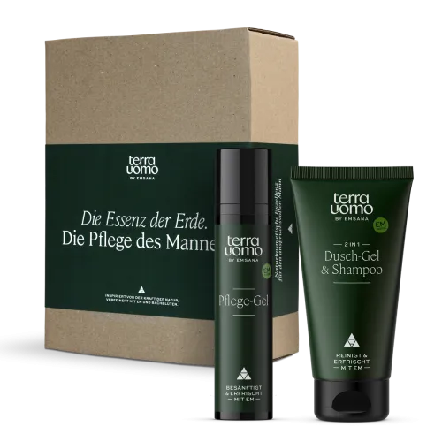 Geschenkset terra uomo Dusch-Gel & Shampoo / Pflege-Gel