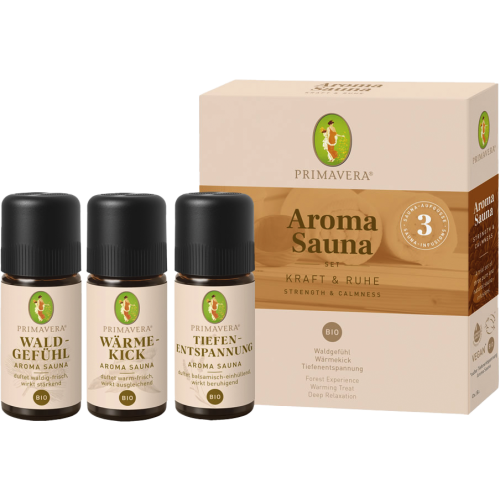 SPEZIALPREIS Primavera Aroma Sauna-Set bio